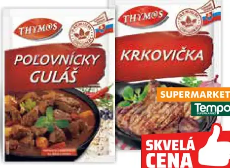Thymos Koreninový prípravok na mäso