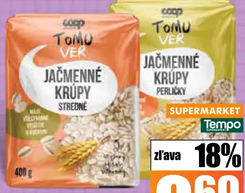 TOM U Věr Jačmenné krúpy