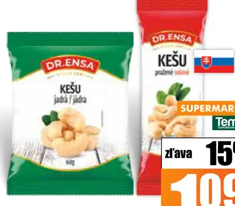 Kešu 2 druhy