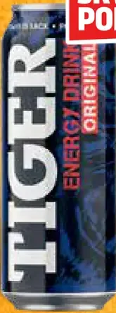 Tiger Energy Drink plechovka
