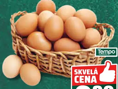 Slepačie vajcia M