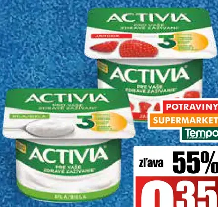 Activia jogurt marhuľa