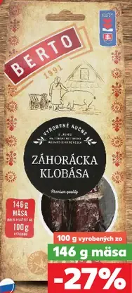 Záhorácka klobása