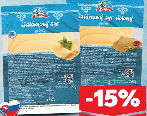 Salámový syr 45 %