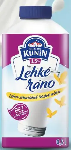 Kúnin Čerstvé mlieko 1,5 %
