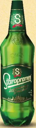 Staropramen Nealko pivo nealkoholické svetlé plechovka