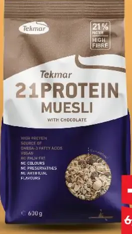 Tekmar 21 Protein Muesli