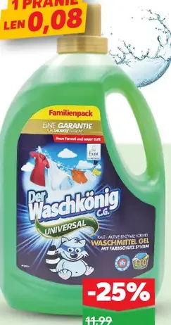 Der Waschkonig G.G. Univerzálny prací gél