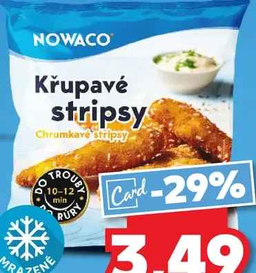 Nowaco Chrumkavé stripsy