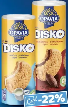 Opavia plnené sušienky
