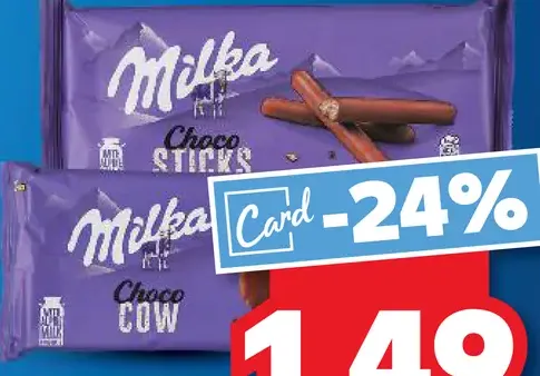 Milka sušienky