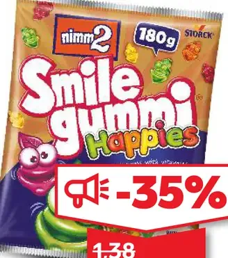 Smile Gummi želé cukríky