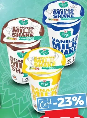 K-to go Mliečny kokteil