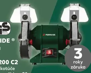 Parkside Dvojitá brúska PDOS 200 C2