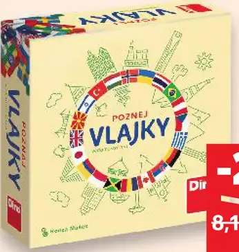 Poznaj vlajky cestovná hra