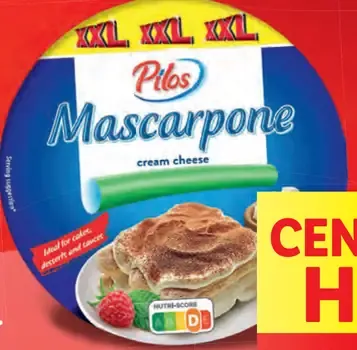 Pilos Mascarpone cream cheese
