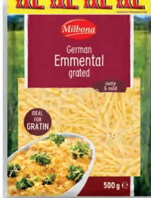 Milbona Ementál strúhaný