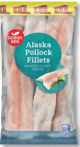 Ocean Sea Alaska Pollock Fillets