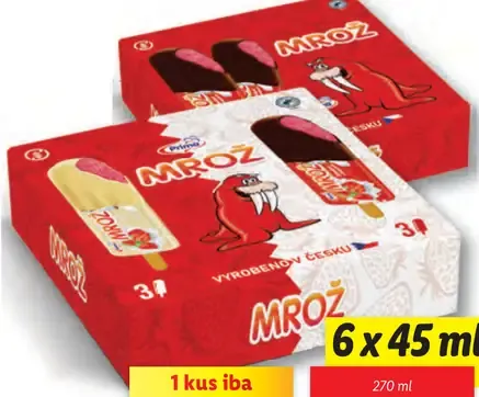 Mrož nanuky