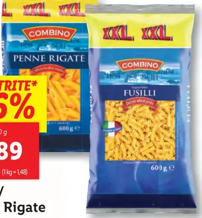 Combino Fusilli/Penne Rigate