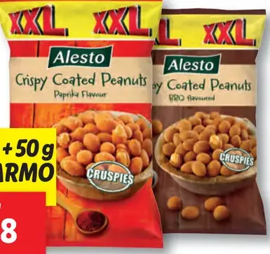 Alesto Cruspies arašidy v cestíčku