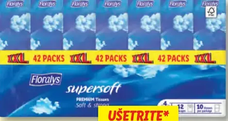 Floralys Hygienické vreckovky