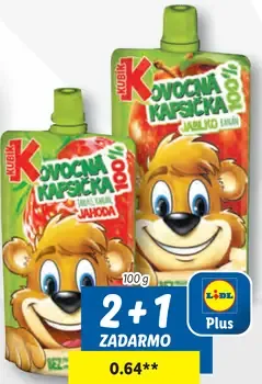 Kubík ovocná kapsička