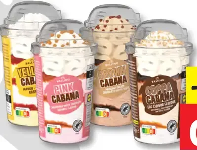 Cabana mix zmrzlina