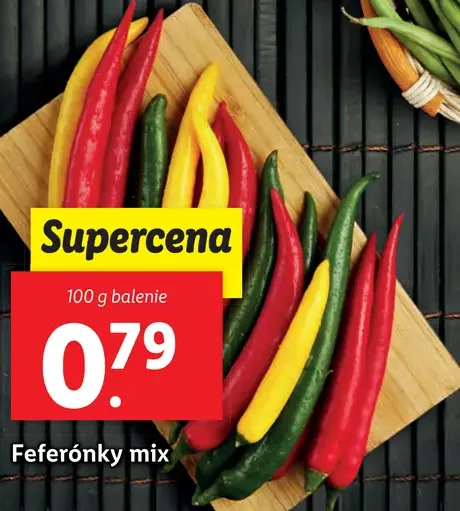 Feferónky mix