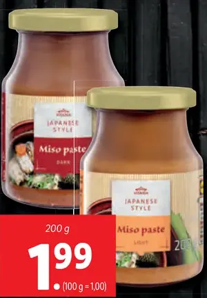Vitasia Miso pasta rôzne druhy