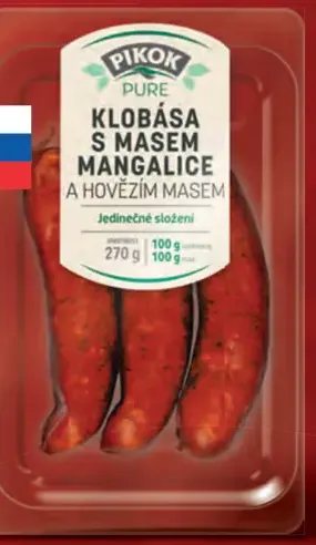 Pikok mangalica klobása