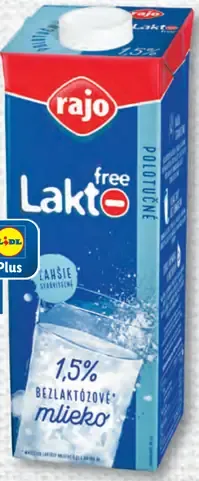 Rajo Laktózové mlieko