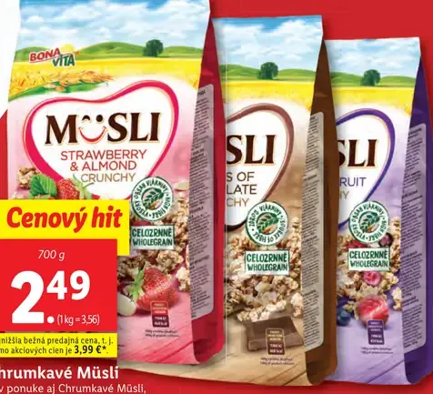 Bona Vita Chrumkavé Müsli