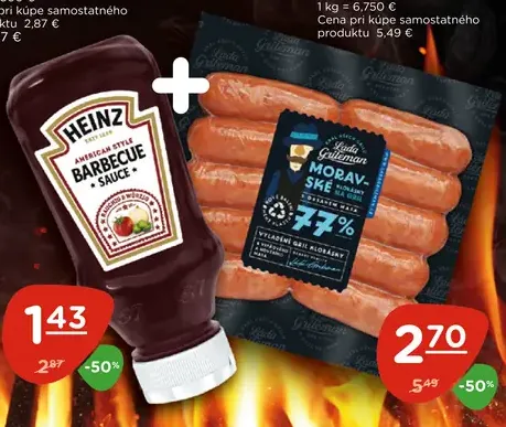 Heinz omáčka BBQ
