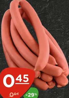 Kostelecké Uzeniny Hot Dog Párky