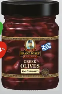 Franz Josef olivy grécke čierne Kalamata