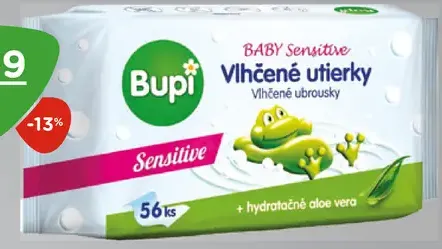 Bupi vlhčené utierky Sensitive