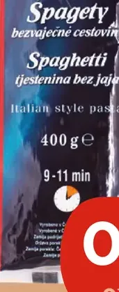 Giana cestoviny Spaghetti