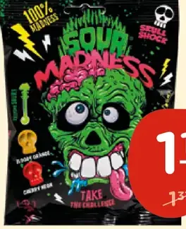 Sour Madness extra kyslé dropsy