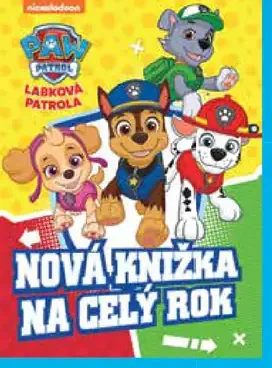 Nová knižka na celý rok Labková patrola