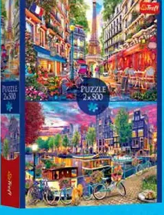 Trefl puzzle 2x500 dielikov
