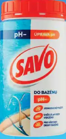 Savo do bazéna pH