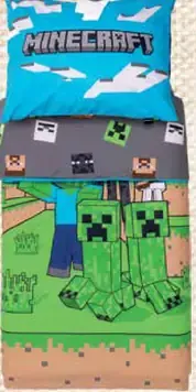 Detská posteľná súprava Minecraft