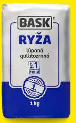 Ryža guľatozrnná Bask