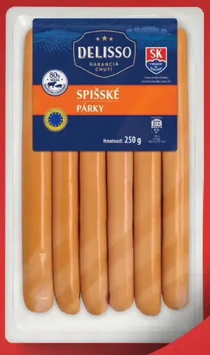 Delisso Spišské párky