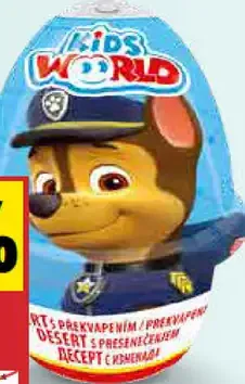 Kidsworld Dezert s hračkou