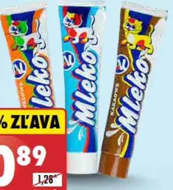 Jal Kondenzované mlieko v tube