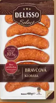 Delisso Select Bravčová klobása
