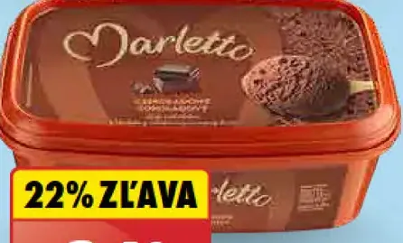 Marletto Zmrzlina rôzne druhy