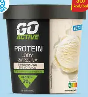 Go Active Proteinová zmrzlina rôzne druhy